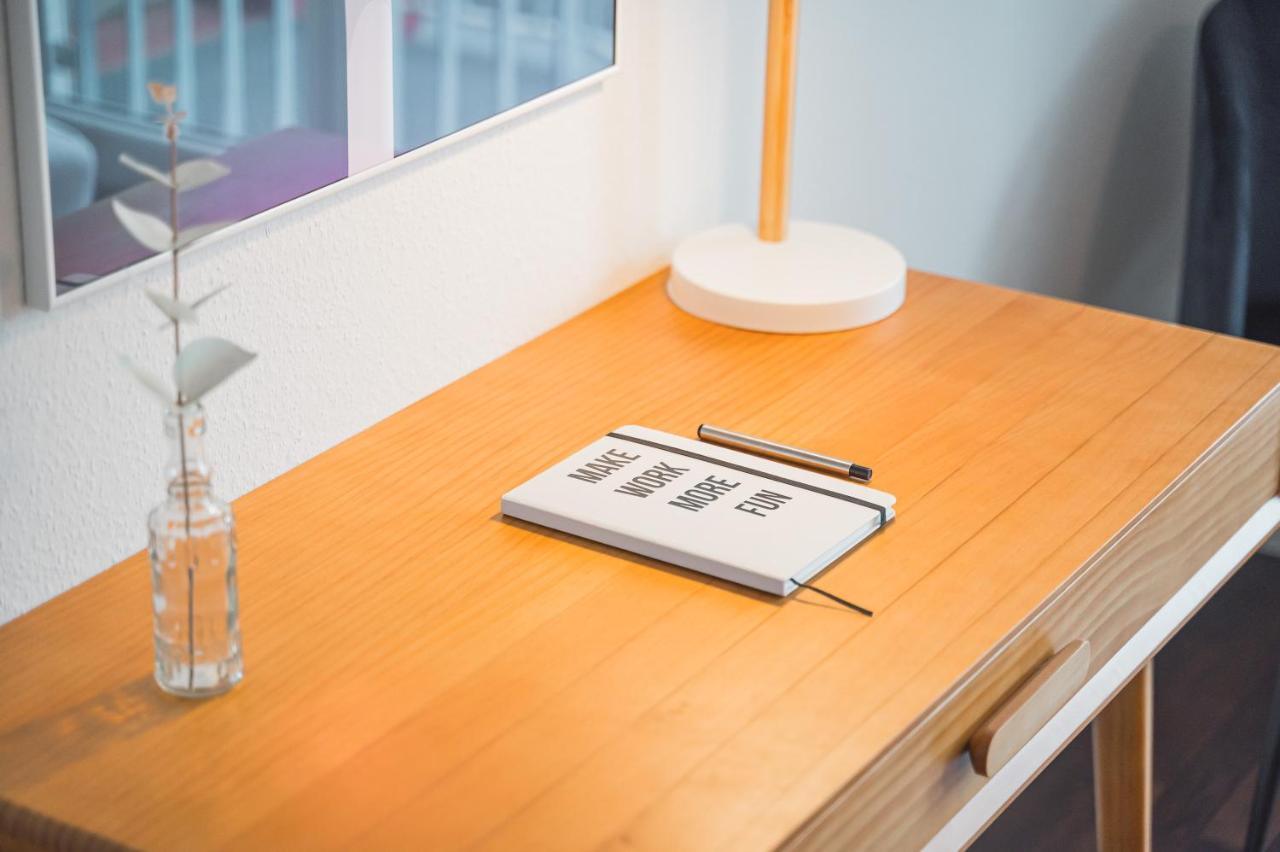 Design-Apartment - Kueche - Dachterrasse - Zentral ไลน์เฟลเดิน-เอคเทอร์ดิงเงน ภายนอก รูปภาพ