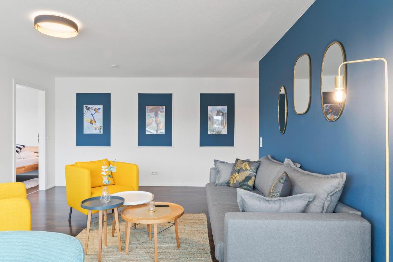 Design-Apartment - Kueche - Dachterrasse - Zentral ไลน์เฟลเดิน-เอคเทอร์ดิงเงน ภายนอก รูปภาพ