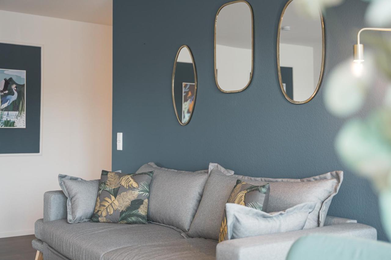 Design-Apartment - Kueche - Dachterrasse - Zentral ไลน์เฟลเดิน-เอคเทอร์ดิงเงน ภายนอก รูปภาพ