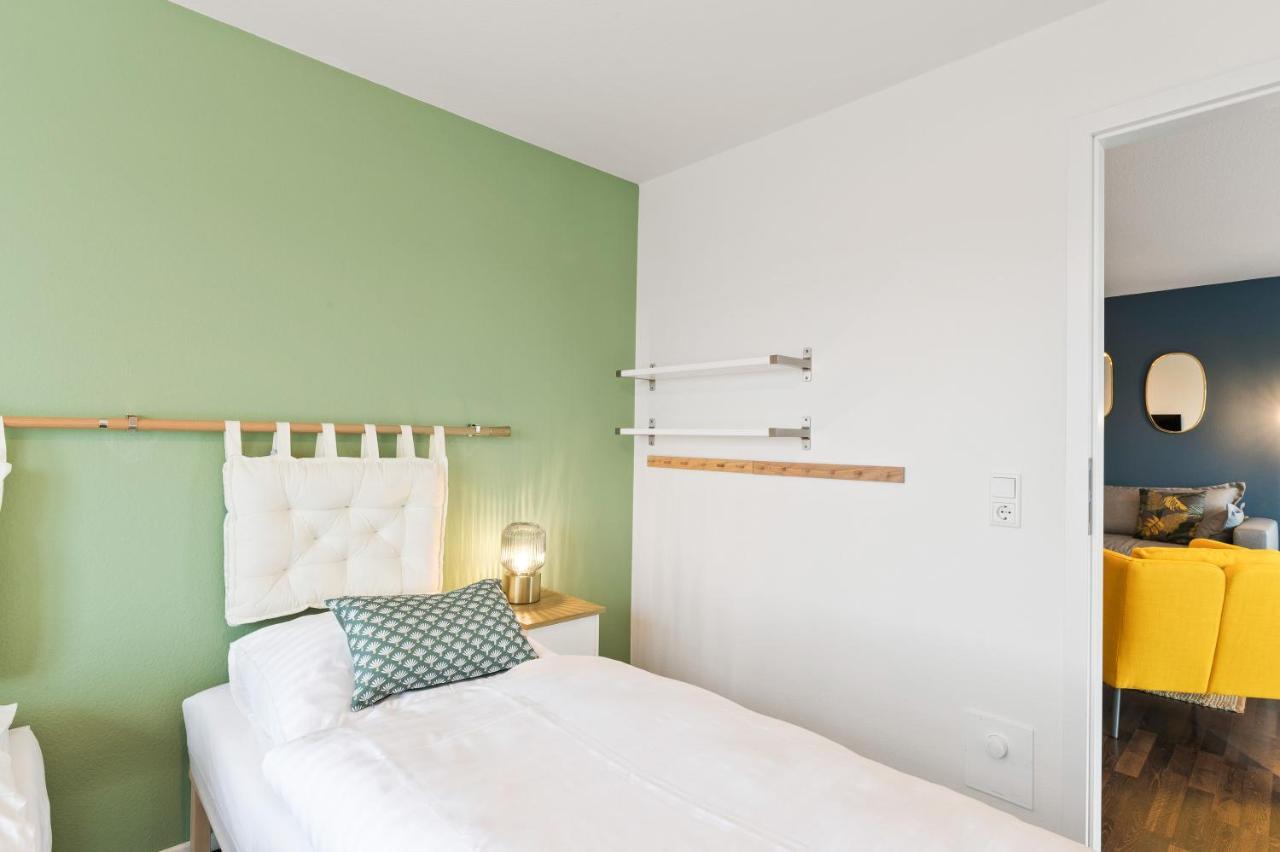 Design-Apartment - Kueche - Dachterrasse - Zentral ไลน์เฟลเดิน-เอคเทอร์ดิงเงน ภายนอก รูปภาพ