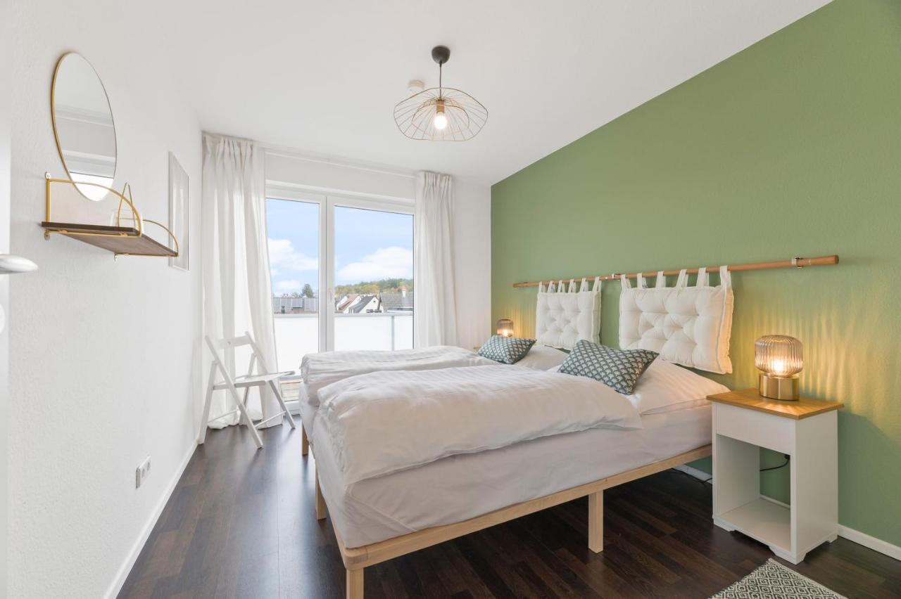 Design-Apartment - Kueche - Dachterrasse - Zentral ไลน์เฟลเดิน-เอคเทอร์ดิงเงน ภายนอก รูปภาพ